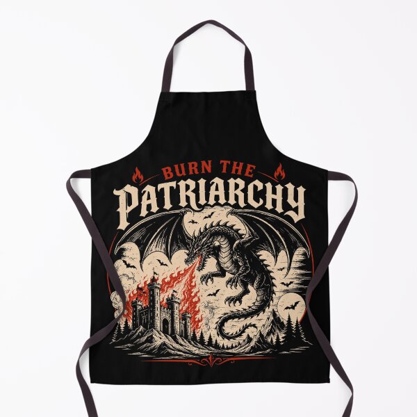 Artikelvorschau, Verbrennt das Patriarchat! Lustige Fantasy-Drachen-Feminismus entworfen und verkauft von gordonbwyashop.
