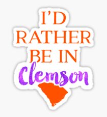Clemson University - Style 8 Sticker