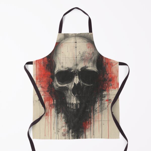 Item preview, Grunge Skull Horror Art designed and sold by Uniquely Yours.