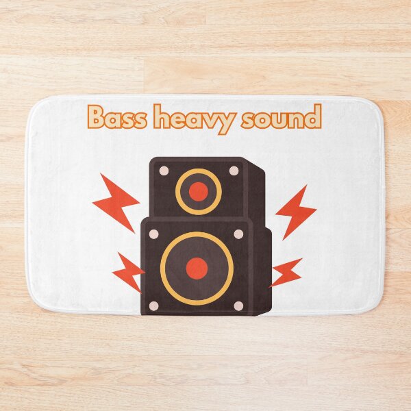 Item preview, Bass Heavy Sound Powerful Speaker System Graphic Art designed and sold by Jikaval.