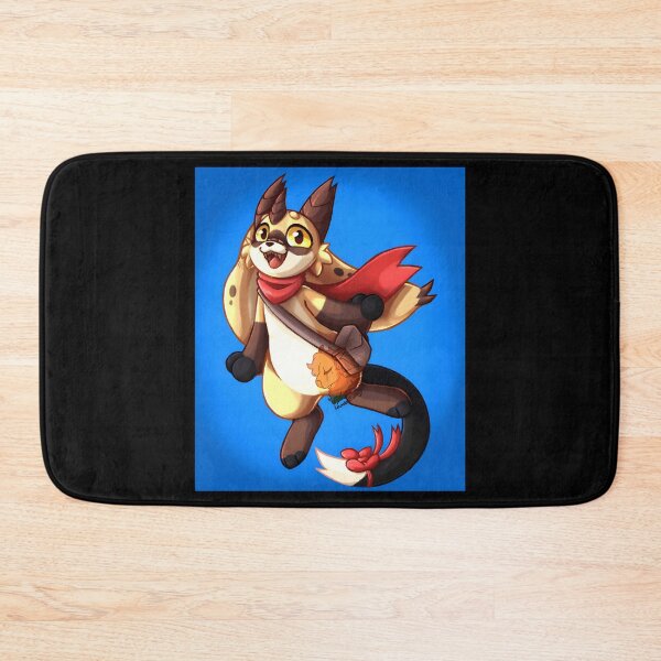 Item preview, Cheerful Fantasy Animal Character with Red Scarf designed and sold by Fibi-studio.