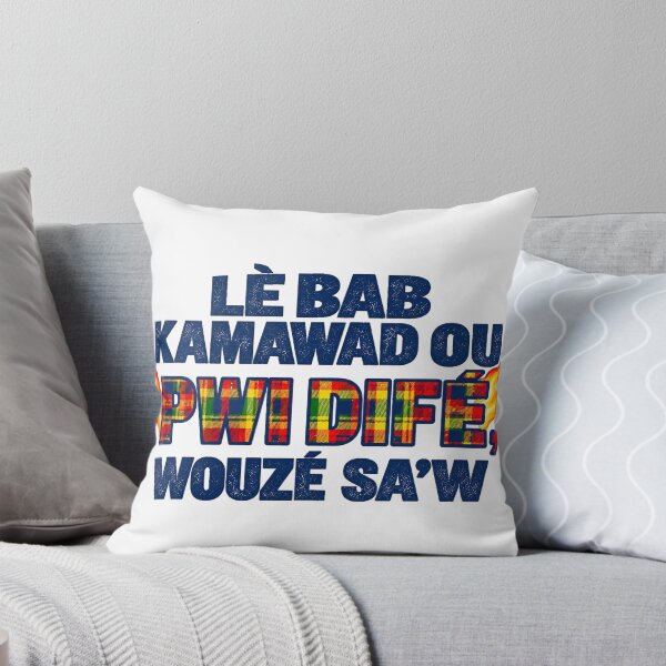 Item preview, LÈ BAB KAMAWAD OU PWI DIFÉ, WOUZÉ SA’W — Caribbean Wisdom designed and sold by CaribChroma.