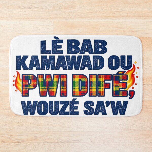 Item preview, LÈ BAB KAMAWAD OU PWI DIFÉ, WOUZÉ SA’W — Caribbean Wisdom designed and sold by CaribChroma.