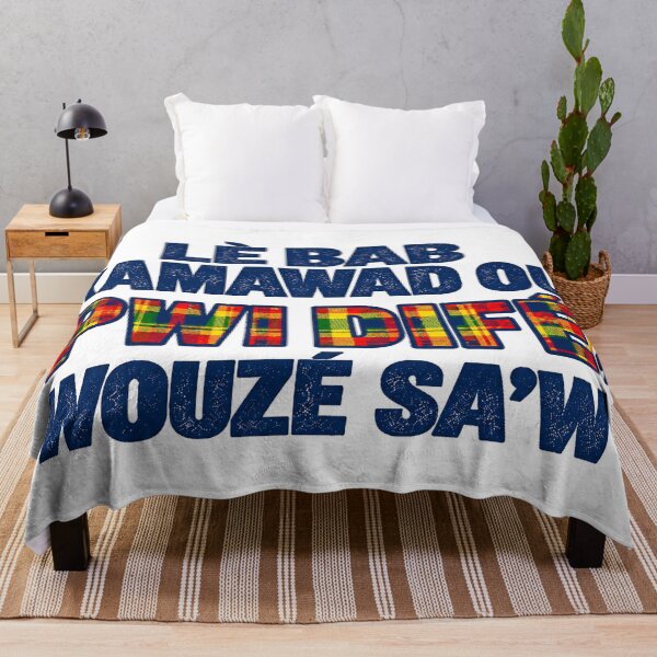 Item preview, LÈ BAB KAMAWAD OU PWI DIFÉ, WOUZÉ SA’W — Caribbean Wisdom designed and sold by CaribChroma.