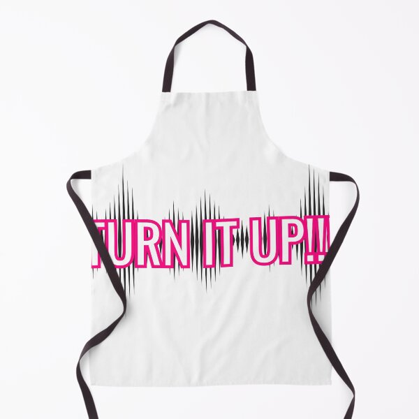Item preview, Turn It Up Bold Sound Wave Typography Music Graphic designed and sold by Jikaval.