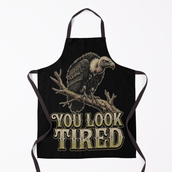 Item preview, You Look Tired Vulture Dark Humor Vintage designed and sold by CF_VintageDesign.