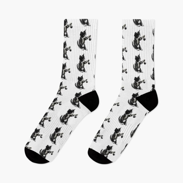 Item preview, Cat | Black & White Cat | Minimal Pet Aesthetic Art designed and sold by Mandayartstudio.