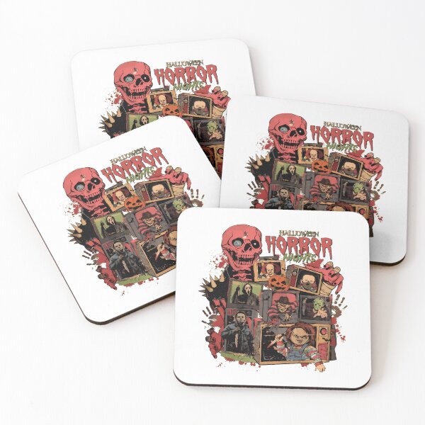 Item preview, Retro Horror Icons Collage  designed and sold by SarahLeon77822.