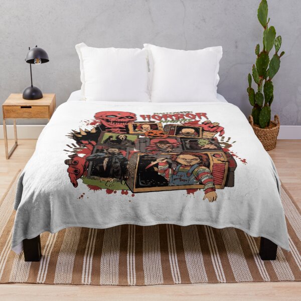 Item preview, Retro Horror Icons Collage designed and sold by SarahLeon77822.