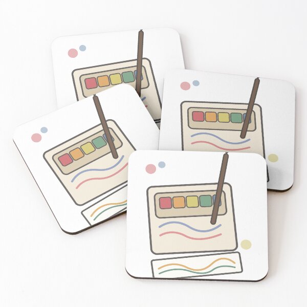 Item preview, Pocket Watercolour Studio – Mini Travel Painting Kit designed and sold by Peak Pop Designs | Funny Gifts, Cozy Art & Cute Animals .