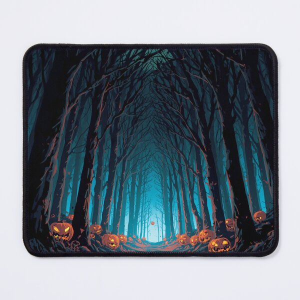 Item preview, Gothic Spooky Forest Glowing Jack O Lanterns designed and sold by Uniquely Yours.