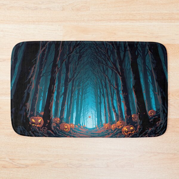 Item preview, Gothic Spooky Forest Glowing Jack O Lanterns designed and sold by Uniquely Yours.