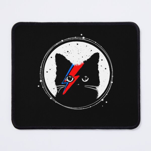 Item preview, Black Cat David Bowie Starry designed and sold by nightfallharber.