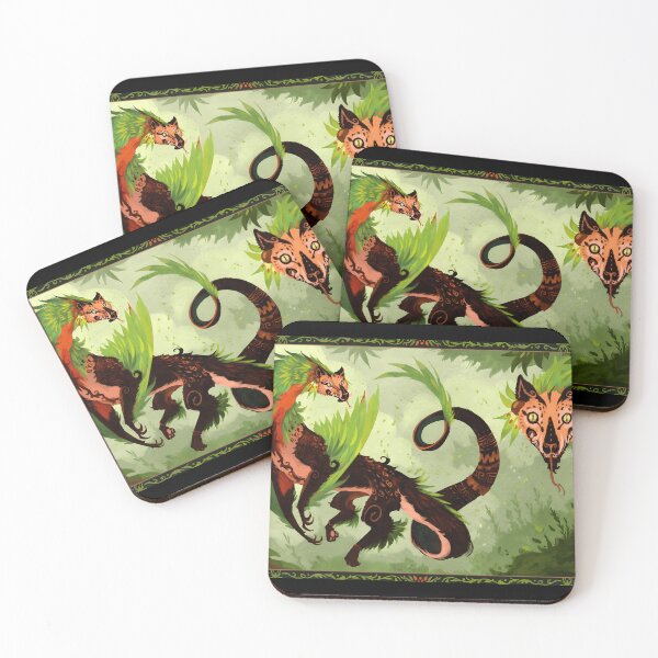 Item preview, Mythical Jungle Creature Art designed and sold by Fibi-studio.