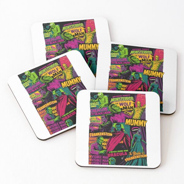 Item preview, Classic Horror Monster Collage  designed and sold by SarahLeon77822.