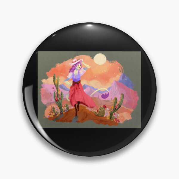 Item preview, Whimsical Desert Portrait with Flowers designed and sold by Fibi-studio.