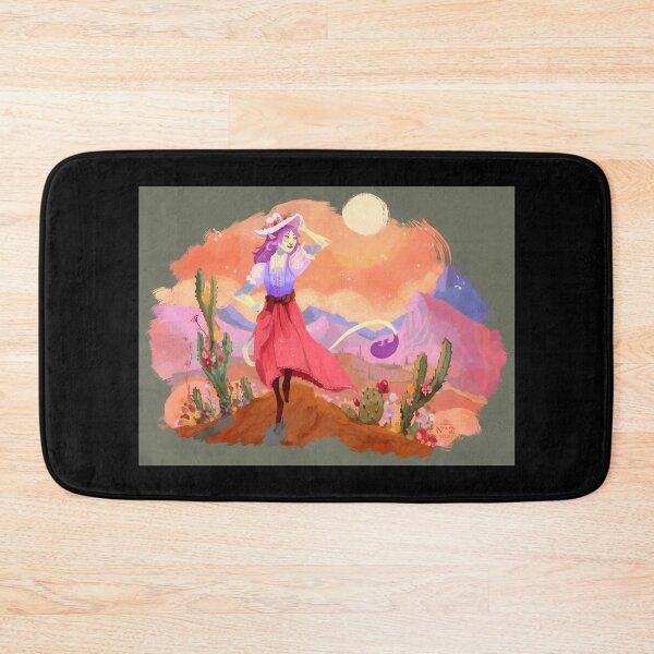Item preview, Whimsical Desert Portrait with Flowers designed and sold by Fibi-studio.