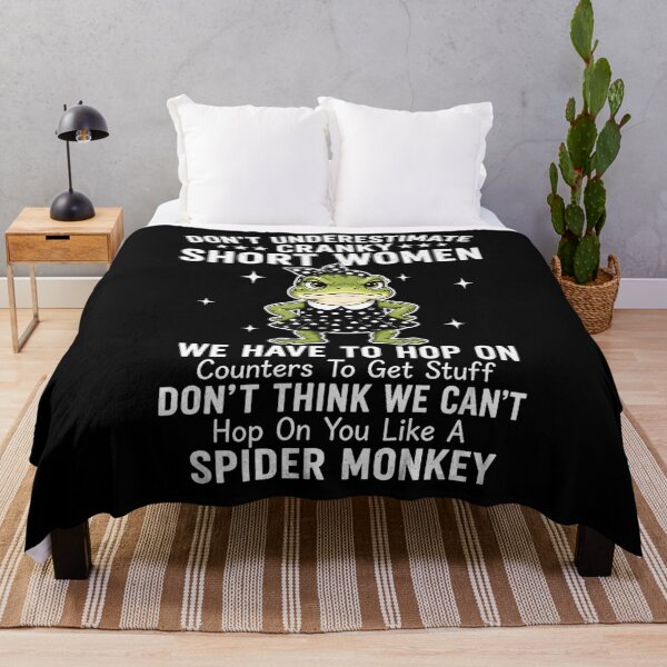 Item preview, Don’t Underestimate Cranky Short Women Funny Frog designed and sold by VioletNance.
