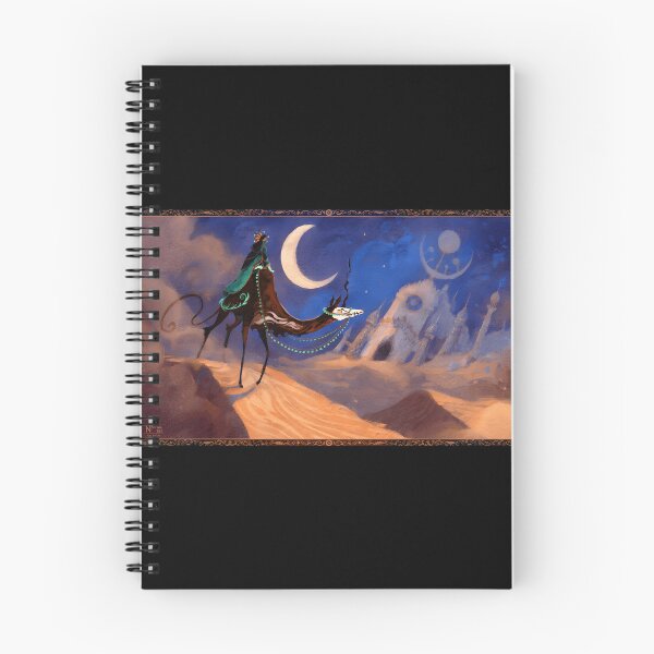 Item preview, Magical Desert Journey with Crescent Moon designed and sold by Fibi-studio.