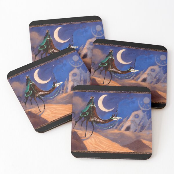Item preview, Magical Desert Journey with Crescent Moon designed and sold by Fibi-studio.