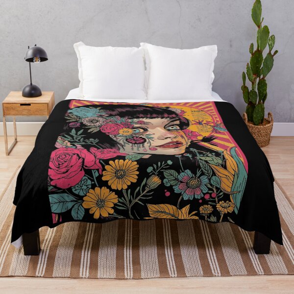 Item preview, Floral Siren: Dark Manga Pop Art designed and sold by Mythical Entanglement.