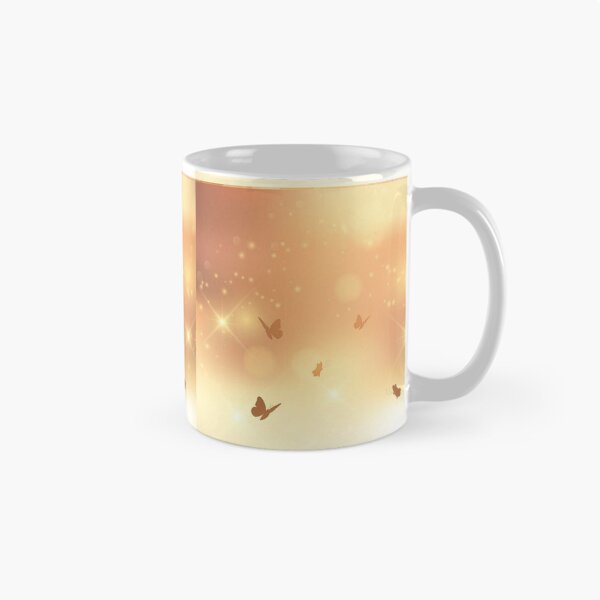 Item preview, Golden Butterfly Glow – Dreamy Light Pattern designed and sold by Yasmine Mohammed.