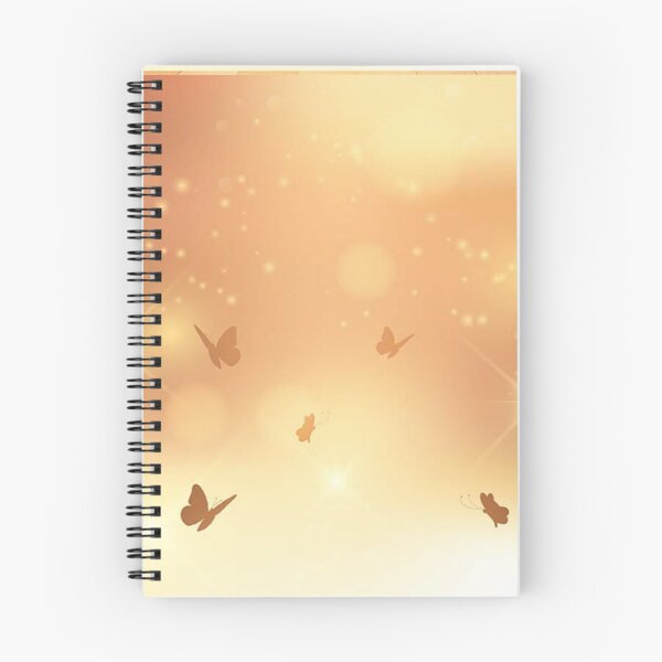 Item preview, Golden Butterfly Glow – Dreamy Light Pattern designed and sold by Yasmine Mohammed.