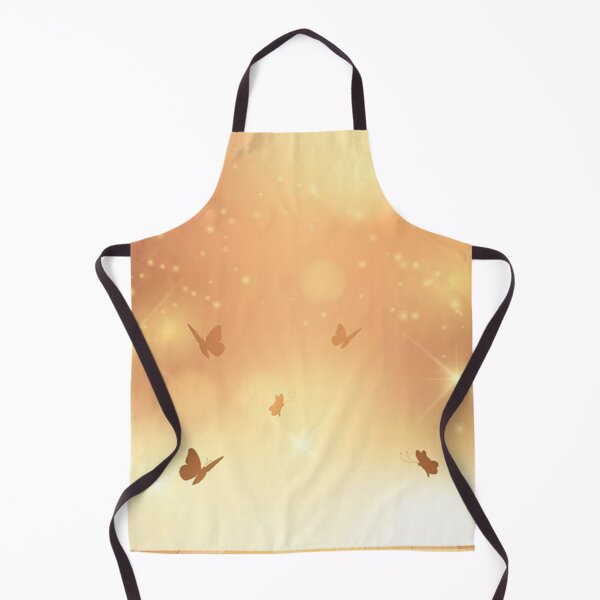 Item preview, Golden Butterfly Glow – Dreamy Light Pattern designed and sold by Yasmine Mohammed.