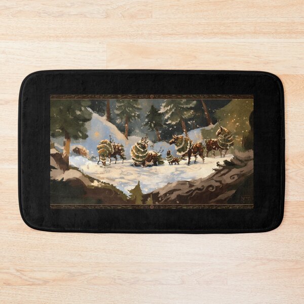 Item preview, Whimsical Winter Forest Animals designed and sold by Fibi-studio.