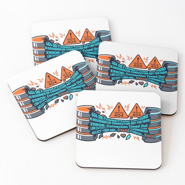 Item preview, Database Connection Timed Out 404 SQL Error Broken Server designed and sold by TechNexusPrints.