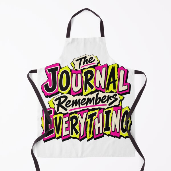 Item preview, The Journal Remembers Everything Punk Trading Humor designed and sold by VolatilityEdge.