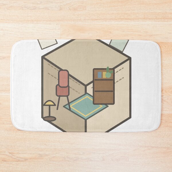Item preview, Upcycled Miniature Room – Tiny Cardboard Diorama designed and sold by Peak Pop Designs | Funny Gifts, Cozy Art & Cute Animals .