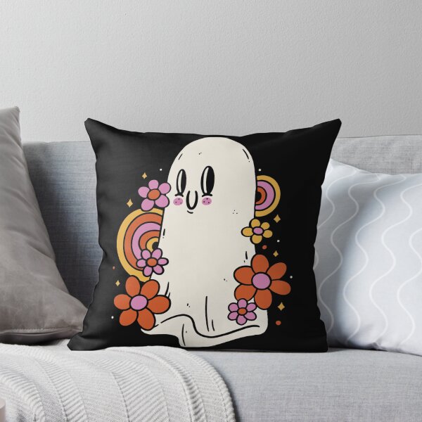 Item preview, Cute Retro Flower Ghost Groovy 70s Aesthetic Floral designed and sold by Hilal-Studio.