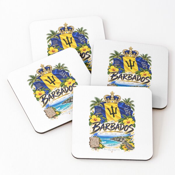 Item preview, Barbados Pride – Proud Bajan Caribbean Heritage ?? designed and sold by     Crowned Canvas Studio ⭐ .