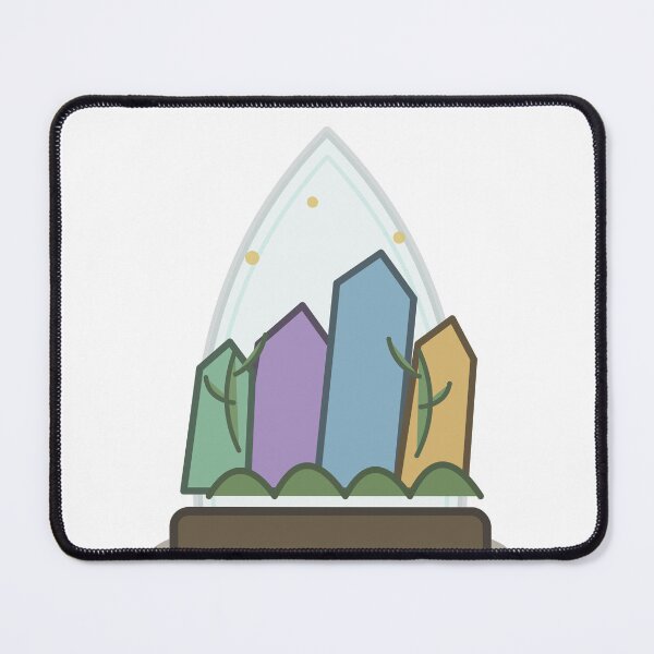 Item preview, Crystal Terrarium Curio – Botanical Glass Dome Garden designed and sold by Peak Pop Designs | Funny Gifts, Cozy Art & Cute Animals .