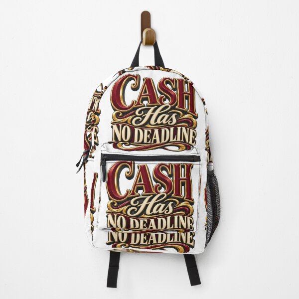 Item preview, Cash Has No Deadline Ornate Investor Patience Quote designed and sold by VolatilityEdge.