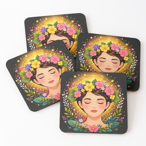 Item preview, Blooming Serenity Floral Woman designed and sold by Hari Arts.