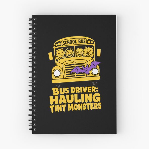 Item preview, School Bus Driver Halloween Design: Hauling Tiny Monsters designed and sold by Uglyandcute.