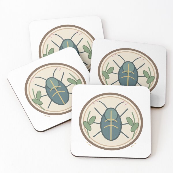 Item preview, Embroidered Beetle Garden – Botanical Stitch Art designed and sold by Peak Pop Designs | Funny Gifts, Cozy Art & Cute Animals .