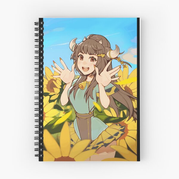 Item preview, Cheerful Character Among Sunflowers designed and sold by Fibi-studio.