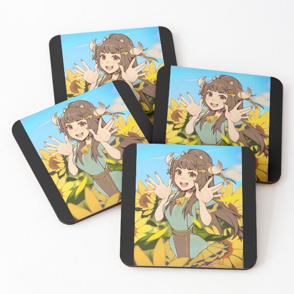 Item preview, Cheerful Character Among Sunflowers designed and sold by Fibi-studio.