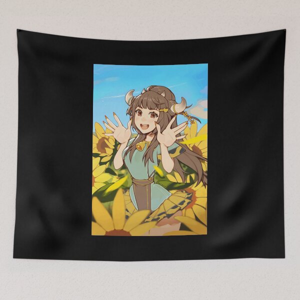 Item preview, Cheerful Character Among Sunflowers designed and sold by Fibi-studio.