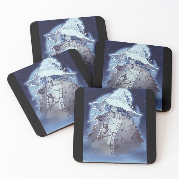 Item preview, Enchanting Moonlight Witch Illustration designed and sold by Fibi-studio.