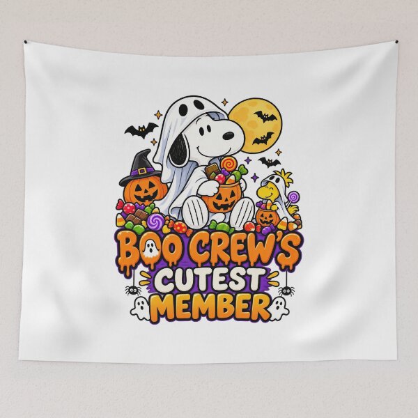 Item preview, Snoopy Halloween, Boo Crew Cutest Member Cute  Snoopy Halloween Ghost designed and sold by graphic-genie.
