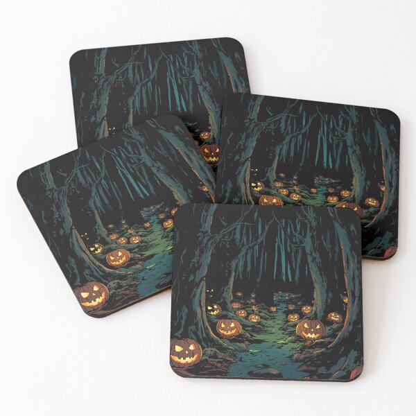 Item preview, Spooky Dark Swamp Glowing Path Manga designed and sold by Uniquely Yours.