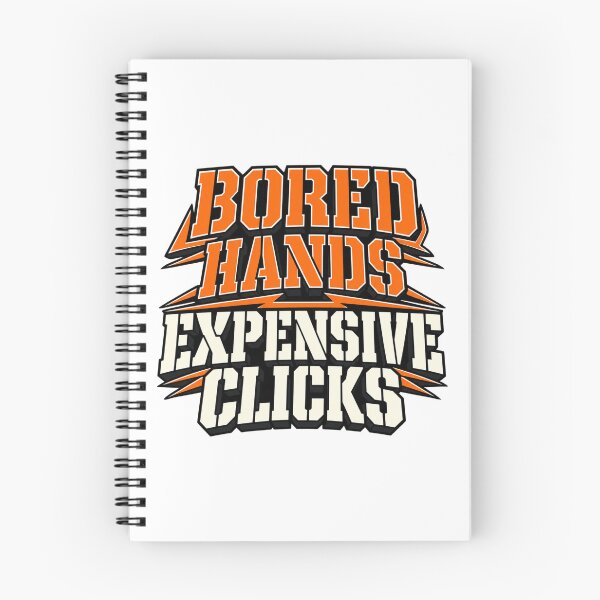 Item preview, Bored Hands Expensive Clicks Trading Humor designed and sold by VolatilityEdge.