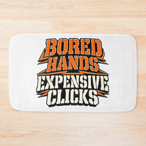 Item preview, Bored Hands Expensive Clicks Trading Humor designed and sold by VolatilityEdge.