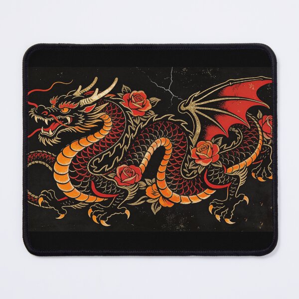 Item preview, Ed Hardy Style Tattoo Dragon designed and sold by infiny-designs.