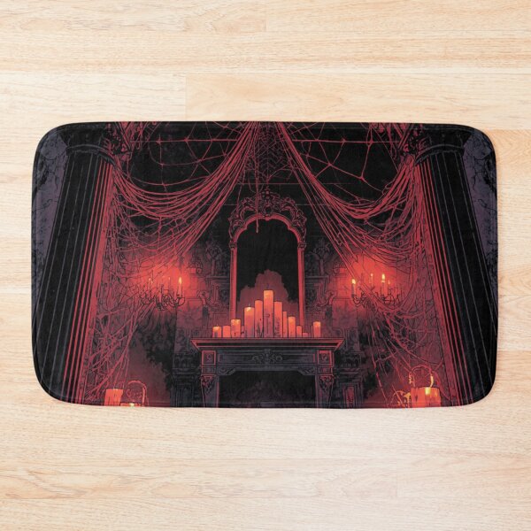 Item preview, Gothic Candlelight Cobweb Altar Manga designed and sold by Uniquely Yours.