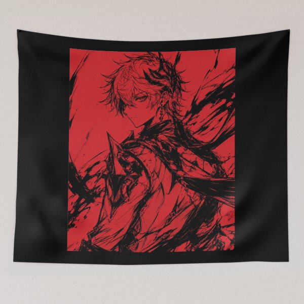Item preview, childe tartaglia genshin impact designed and sold by lilypadblue.